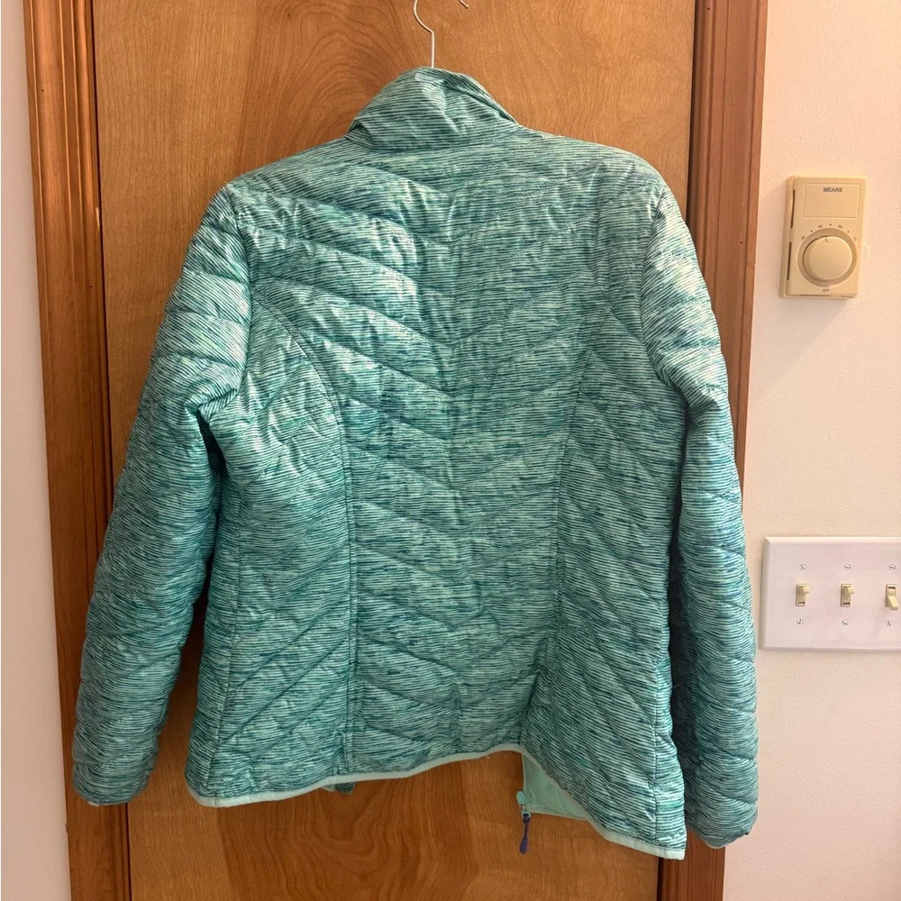 Tek Gear Women's Teal Puffer Jacket - Picture 4 of 6